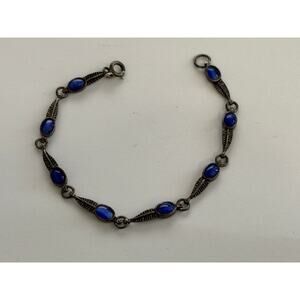 Vintage Sterling Silver Dainty Bracelet